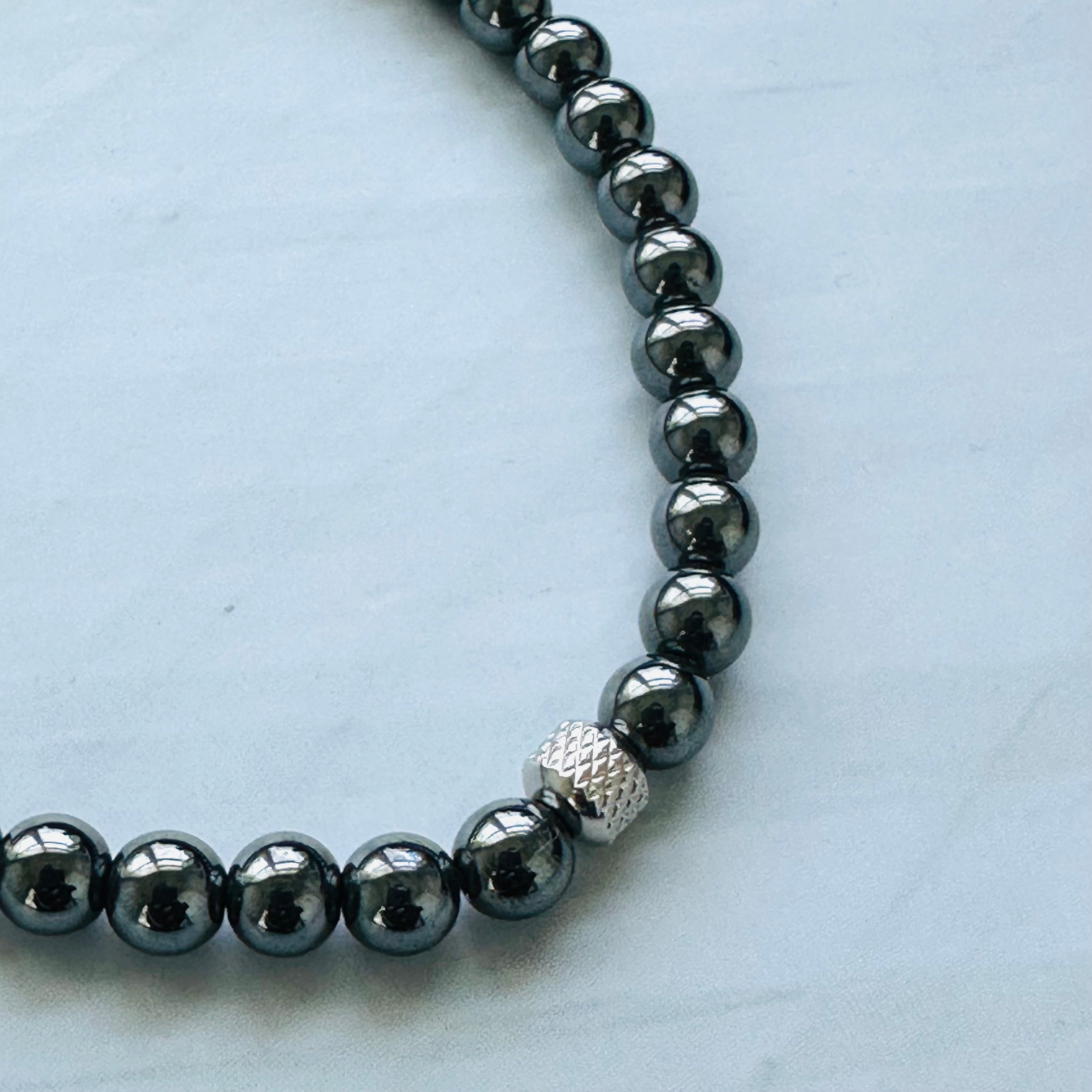 Hematite Anklet